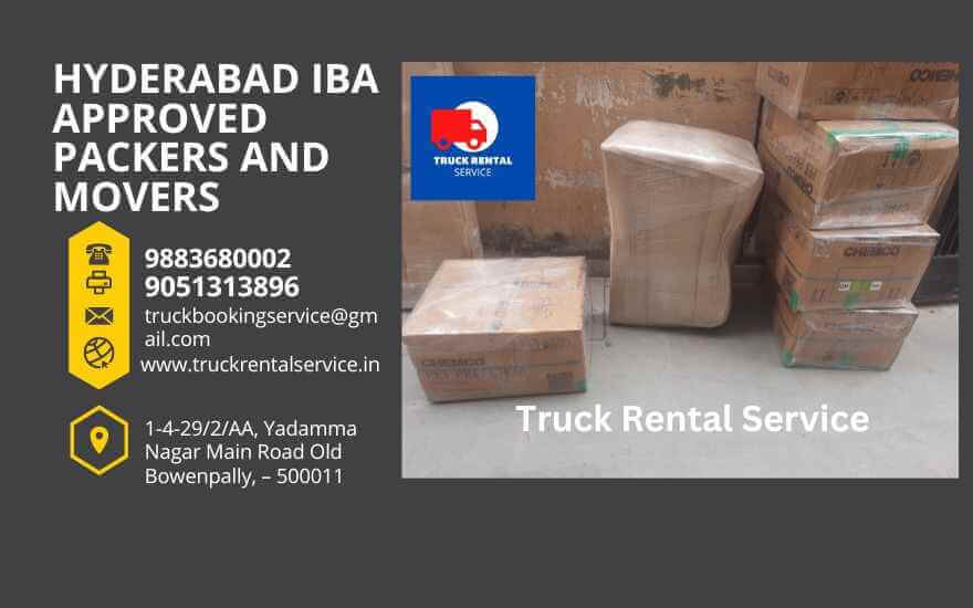 Hyderabad IBA-Approved Packers and Movers