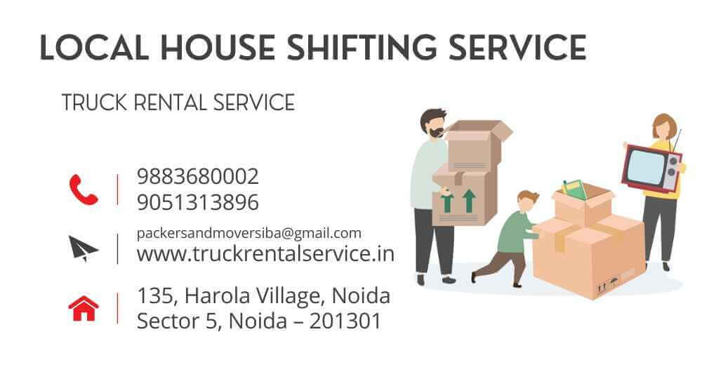 Local House Shifting Service in Noida