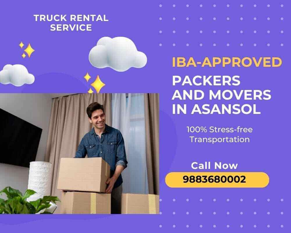 IBA-Approved Packers and Movers in Asansol