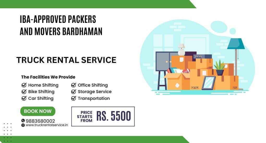 IBA-Approved Packers and Movers in Bardhaman