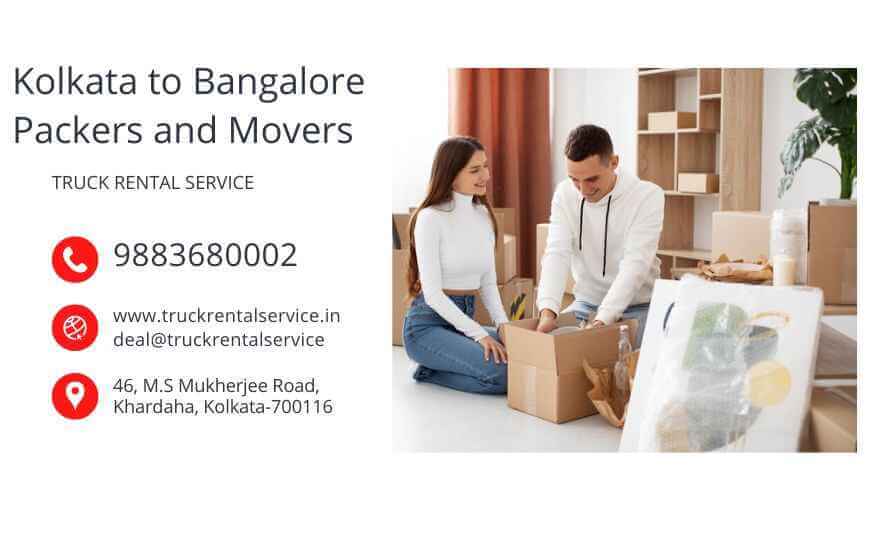 Kolkata to Bangalore Packers and Movers